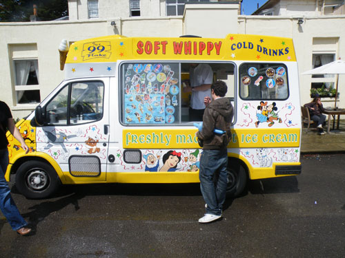 Wild west entertainments Ice Cream Van Hire for all occasions